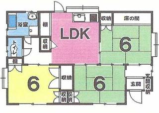 リノベーション前の図面1