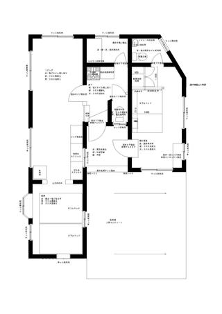 リノベーション後の図面1